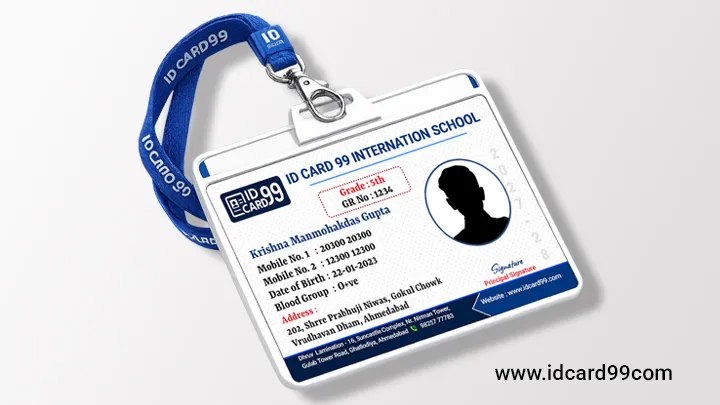 Student ID Card Template Free Download